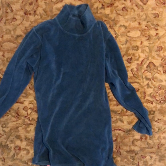 L.L.Bean Freeport ,Maine turtle neck velvet shirt - Picture 5 of 8